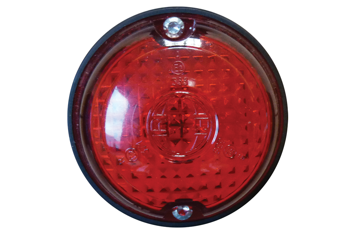 Red LED Minifled flashing light